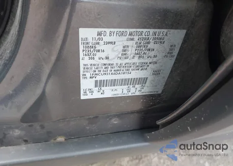 2004 Ford Escape Xlt from USA, damaged, VIN 1FMCU931X4DA18154